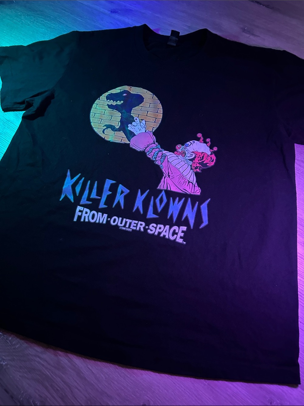 Killer Klowns From Outer Space Black Graphic Tee